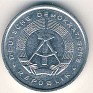 Deutsche Mark DDR - 5 Pfennig - Germany - 1976 - Aluminum - KM# 9.2 - 19 mm - Obv: State emblem, smaller design features Rev: Denomination flanked by oak leaves, smaller design features Note: Varieties exist. - 0